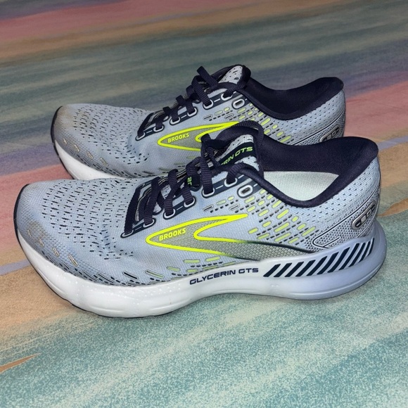 Brooks Glycerin GTS 20 Running Shoes Light Blue/Peacoat/Nightlife US Women’s 8 - Picture 1 of 8